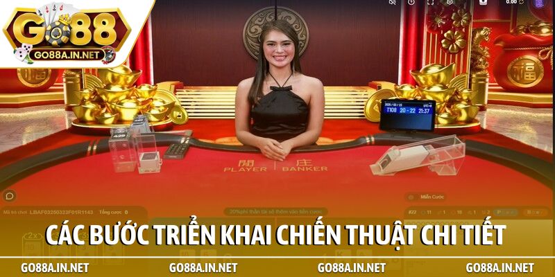 Các bước triển khai chiến thuật chi tiết