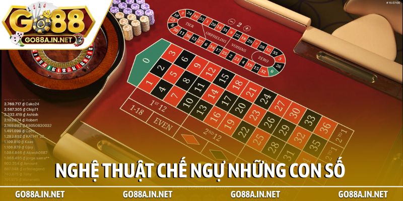 Roulette Go88 – Đẳng cấp sòng bài trực tuyến thời đại mới 4 Nghệ thuật chế ngự những con số
